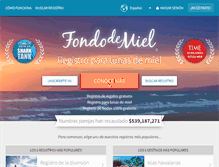 Tablet Screenshot of fondodemiel.com